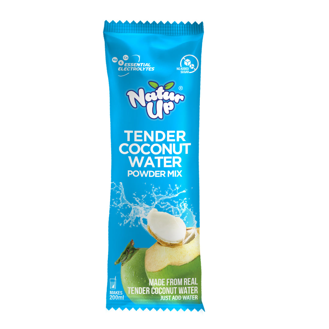 NATURUP Tender Coconut Water Powder Mix with Natural Electrolytes for Instant Energy & Hydration