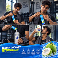 NATURUP Tender Coconut Water Powder Mix with Natural Electrolytes for Everyday Hydration